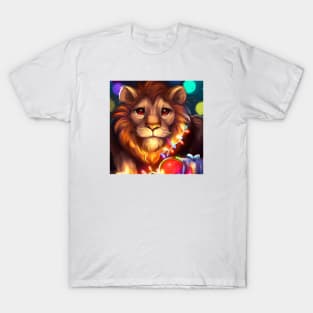 Cute Lion Drawing T-Shirt